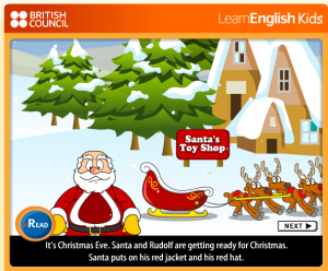 Santa's little helper - LearnEnglish Kids - British Council