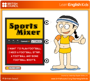 Sports mixer - LearnEnglish Kids - British Council